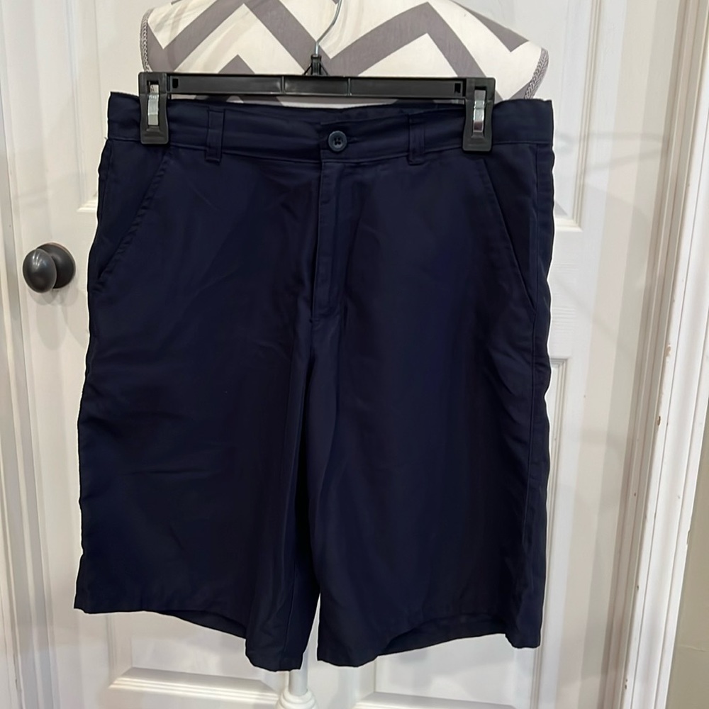 Nautical boy flat front adjustable waist, size 18